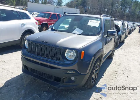 2017 Jeep Renegade Altitude Fwd from USA, damaged, VIN ZACCJABBXHPG49700
